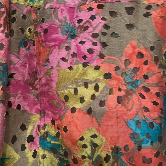 Ruby Rd. Multicolor Floral Blouse - Picture 4 of 6